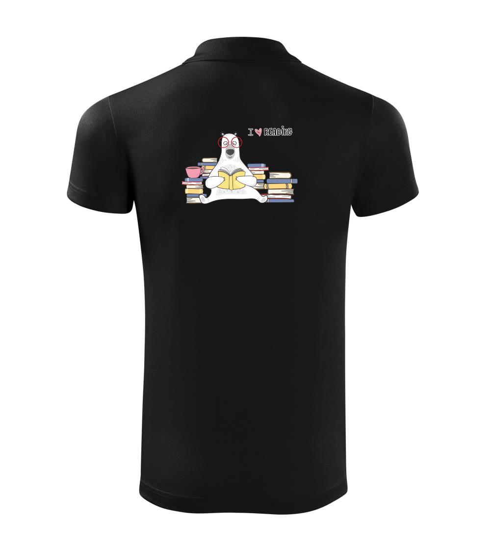 I love reading medveď I love reading medveď