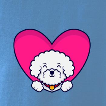 Bišónik zalezený v srdci