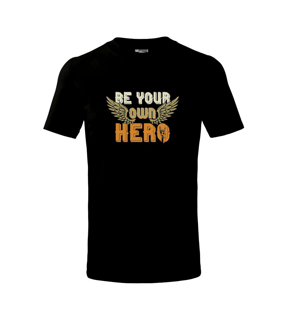 Tričká na párty - Be your own hero - Tričko detské bavlnené