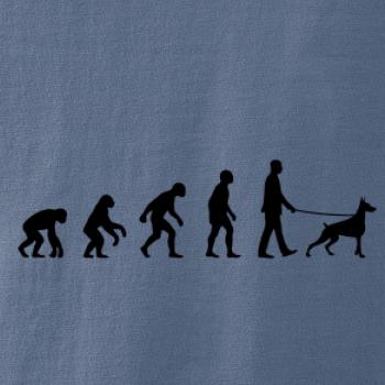 Evolúcia pes doberman (muž-žena)