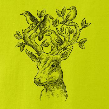 Jeleň ochranca prírody