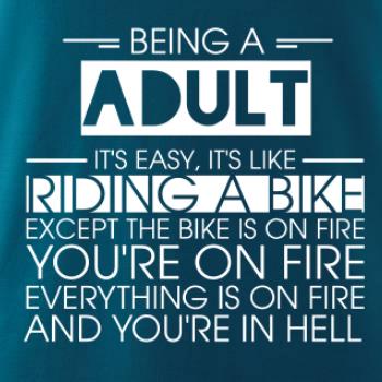 Being a adult - bike