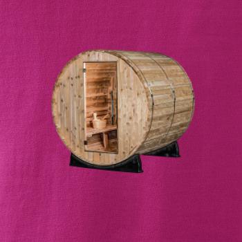 Vonkajšia sauna z boku