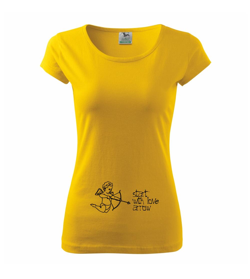 Start with love arrow Start with love arrow