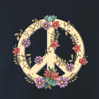 Peace symbol pieskový