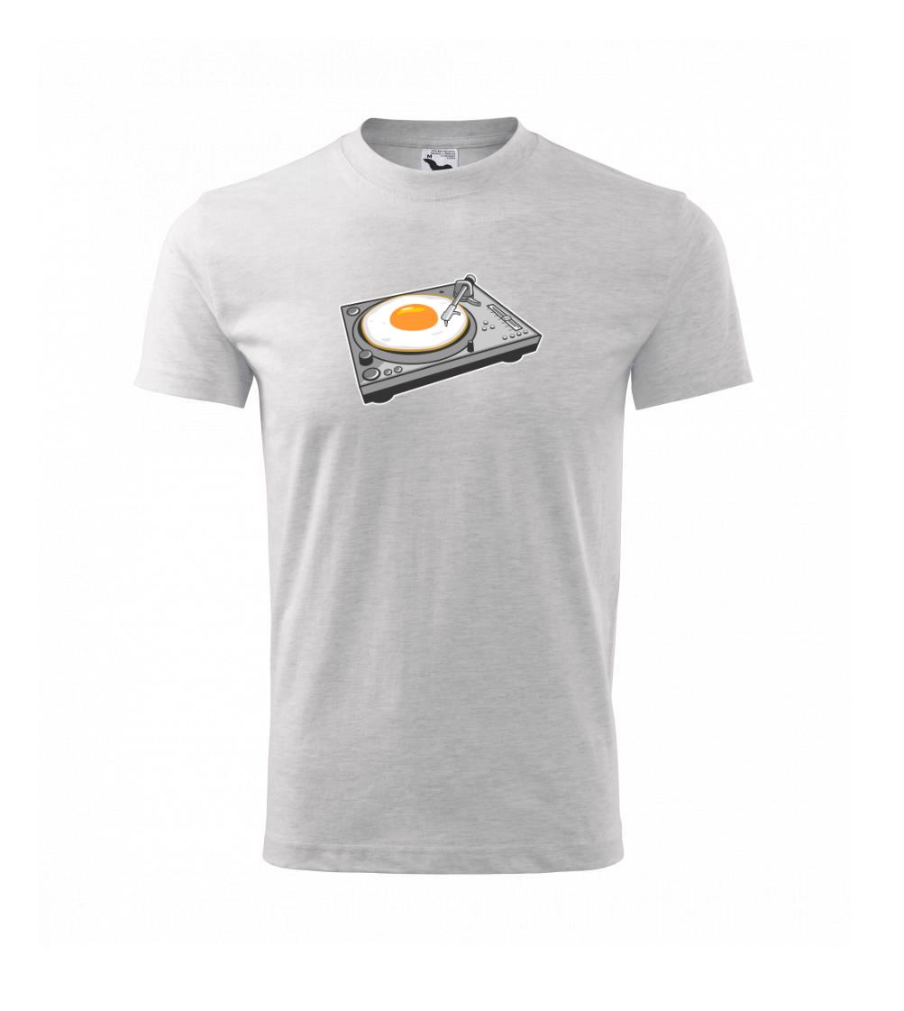 Hudobné tričká - Gramofón vajcia - Tričko detské bavlnené