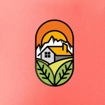 Chalupa pri západe slnka Chalupa pri západe slnka