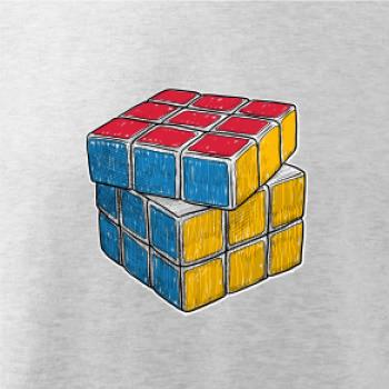 Rubikova kocka kreslená