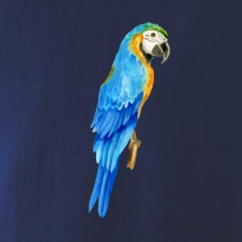 Ara modrá kreslená Ara modrá kreslená