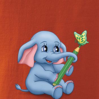 Slon s pastelkou (Hana-creative)