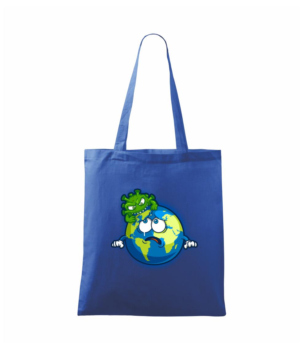 Corona Save The Earth - Taška bavlnená
