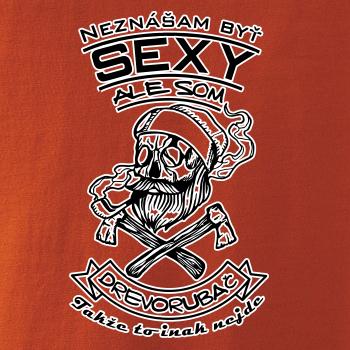 Neznášam byť sexy - drevorubač