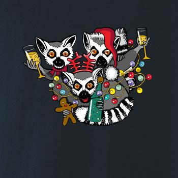 Vianočné lemuríky (Pecka design)
