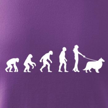 Evolúcia pes Šeltia (muž-žena)