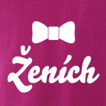 Motýlik ženích - tričko na rozlúčku