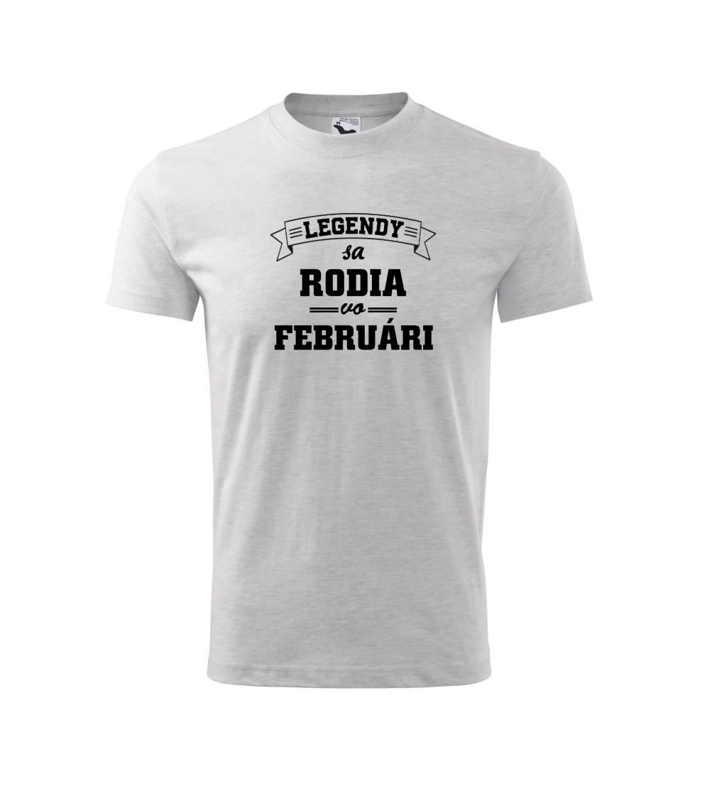 Legendy sa rodia vo februári