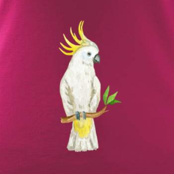 Papagáj Kakadu kreslený