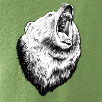 Medveď trošku naštvaný