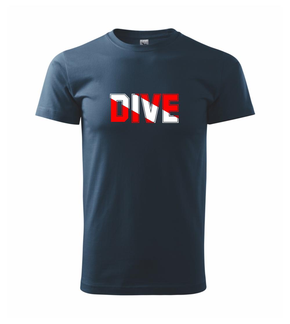 Dive nápis vlajka Dive nápis vlajka