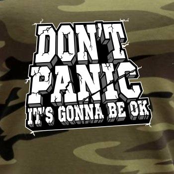 Don't panic kameň