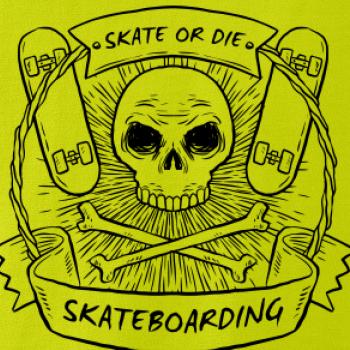 Ride or die skateboarding lebka