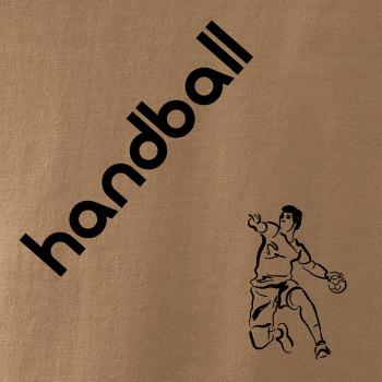 Handball nápis šikmo Handball nápis šikmo