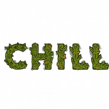 Konope nápis chill Konope nápis chill