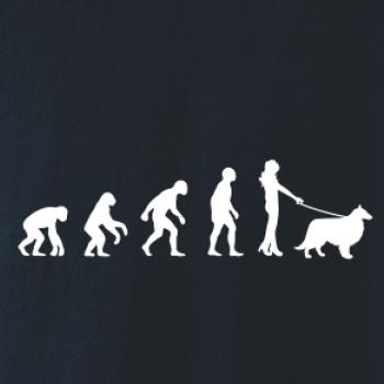 Evolúcia pes Šeltia (muž-žena)