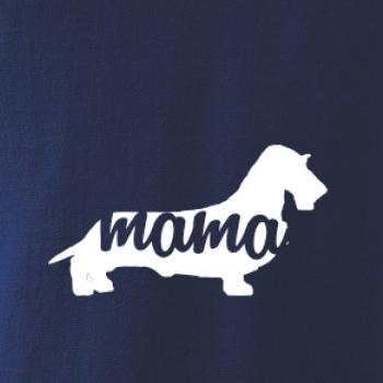 Jazvečík dlhosrstý mama obrys SK