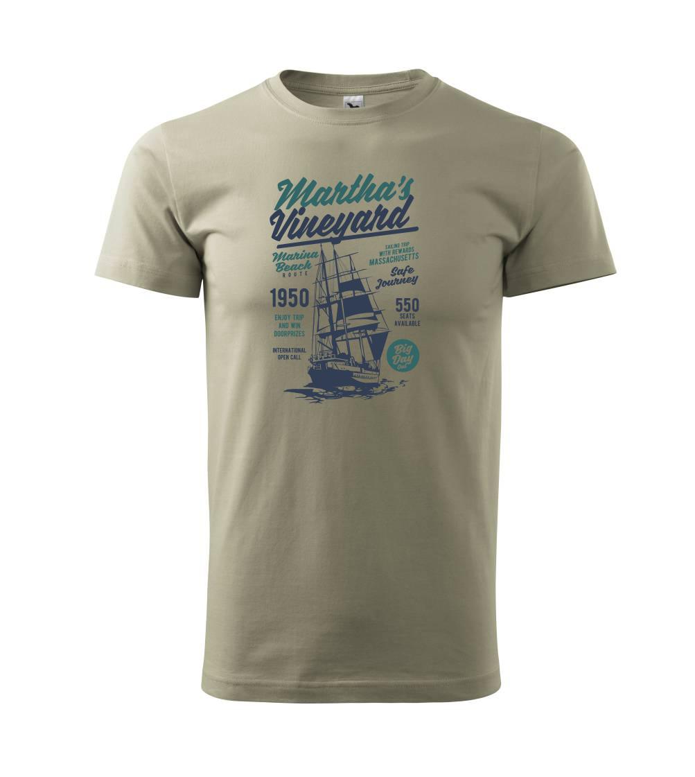 Surferske tričká - Martha's Vineyard - Tričko extra veľké  (5-8XL)