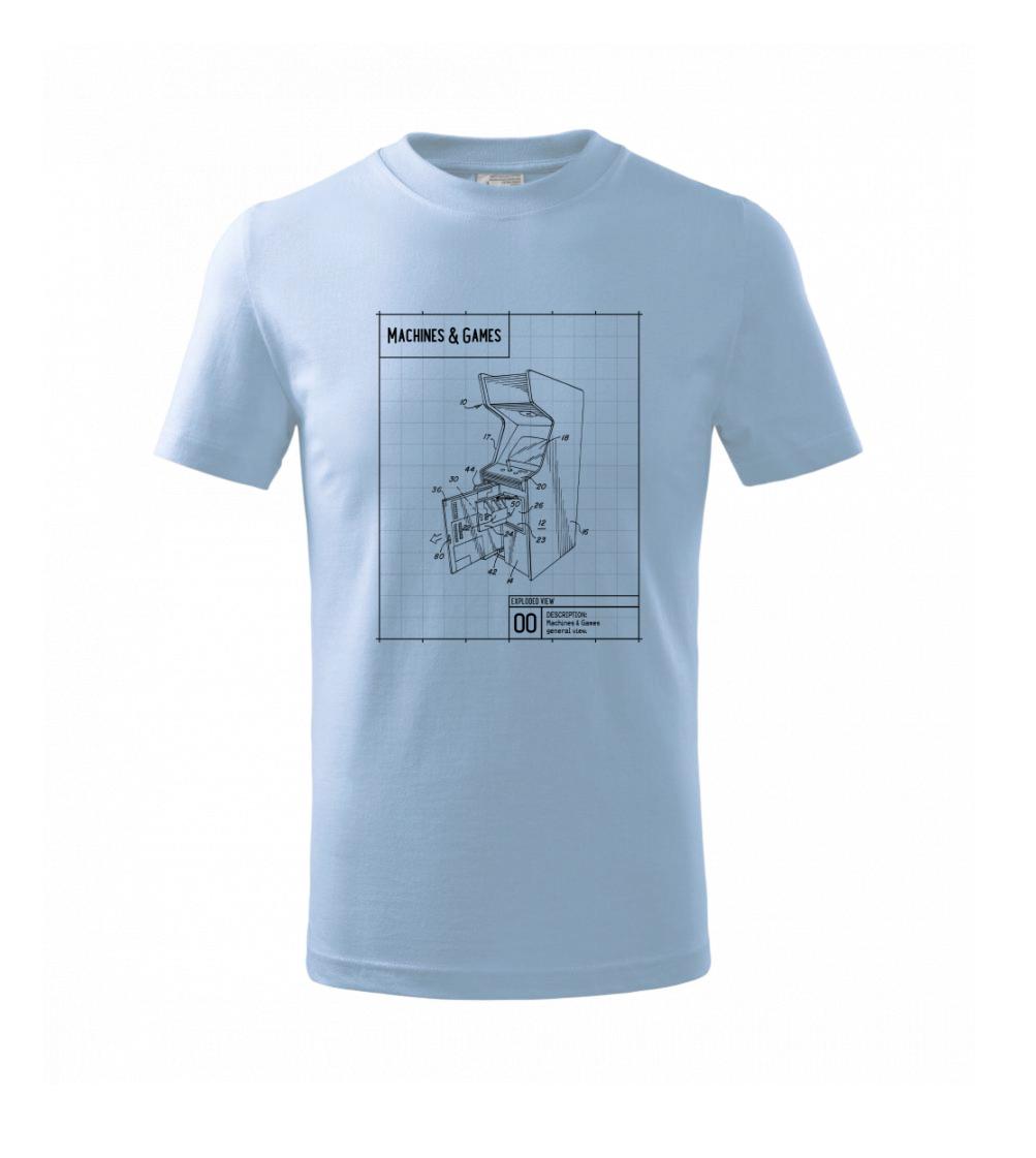 Nákres herný automat otvorený