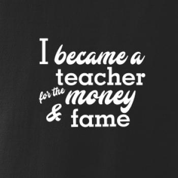 Became a teacher Became a teacher