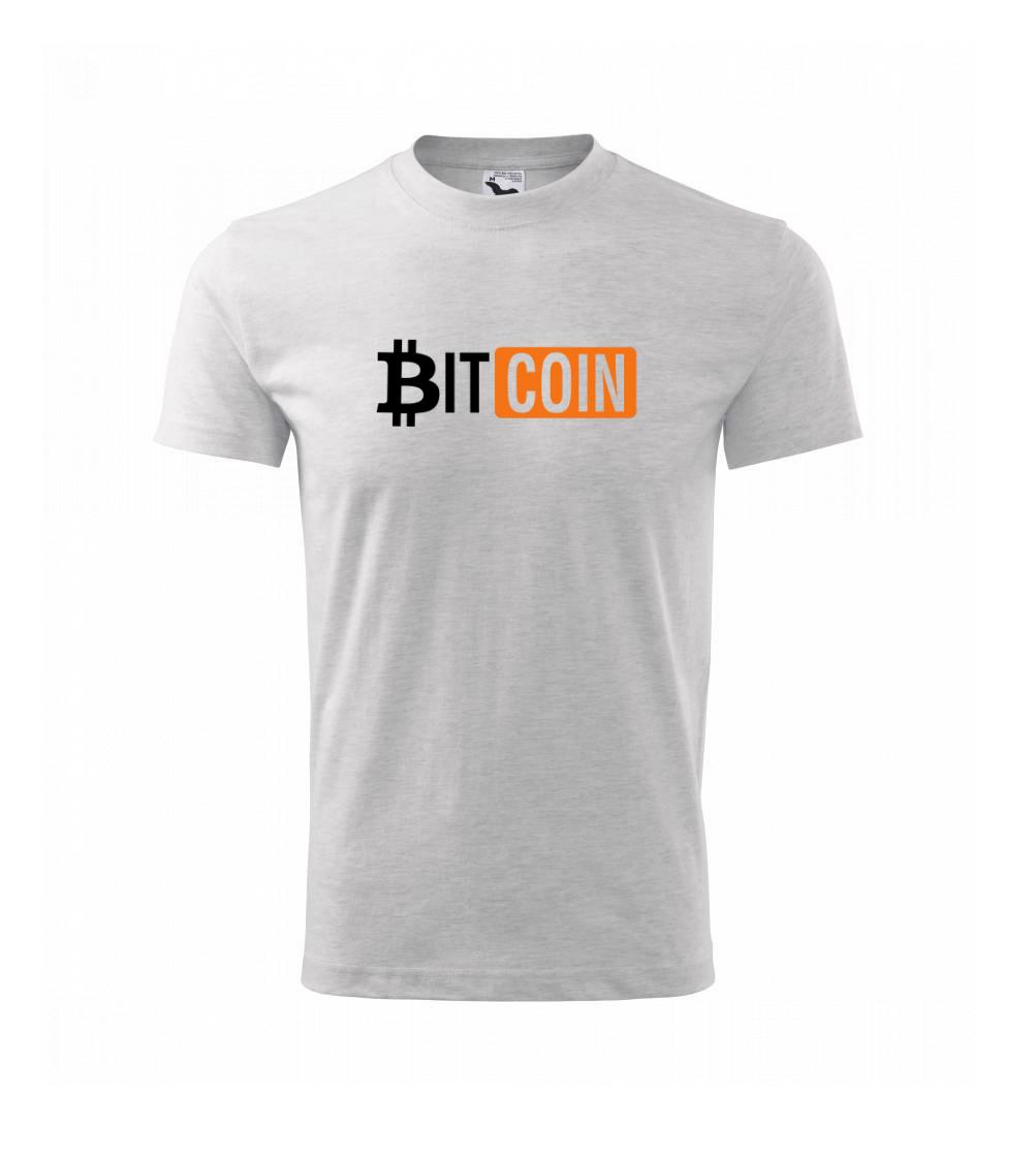 Bitcoin nápis Bitcoin nápis