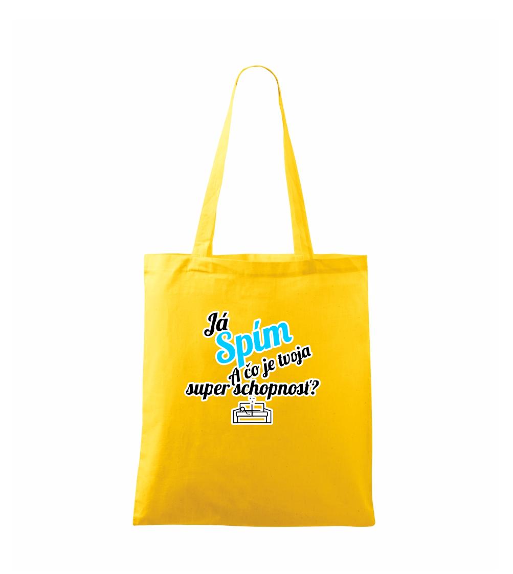 Já spím - tvoja super schopnosť - šikmý