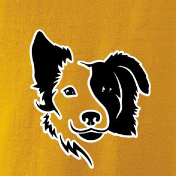 Border kólia obrys hlavy