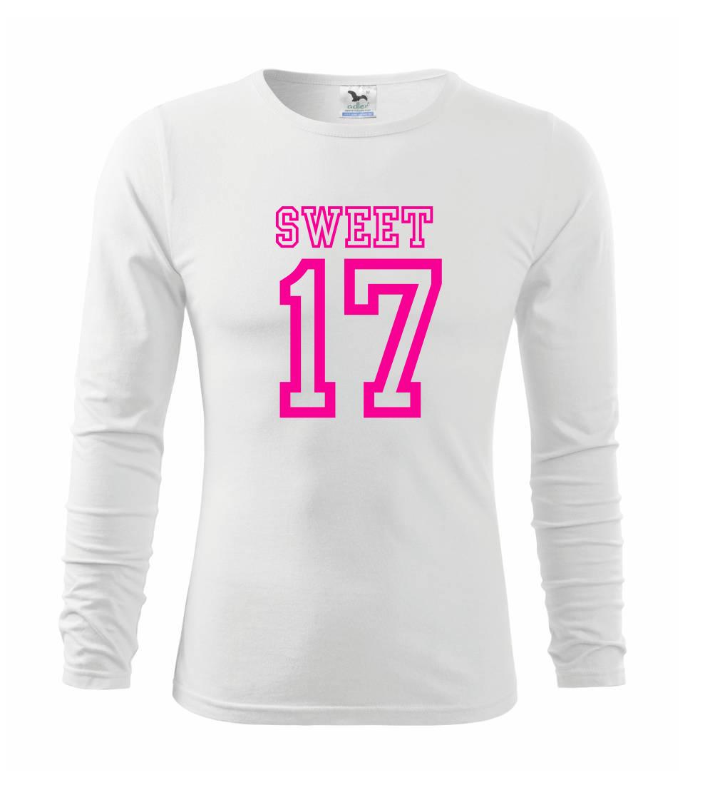 Tričká na párty - Sweet 17 - Tričko detské Long Sleeve