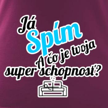 Já spím - tvoja super schopnosť - šikmý