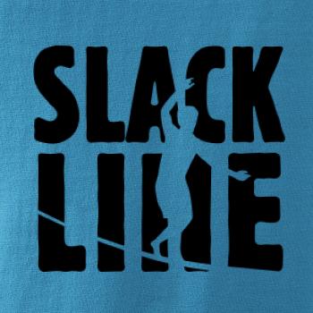 Slackline nápis