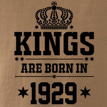 Kings are born in 1929