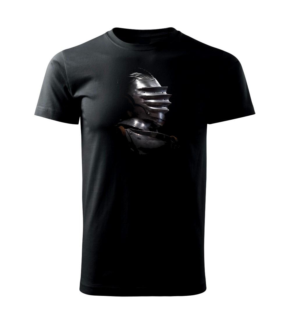 Grafické tričká - Rytier v tieni - Tričko extra veľké  (5-8XL)