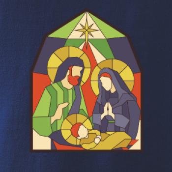 Vitráž - jasličky