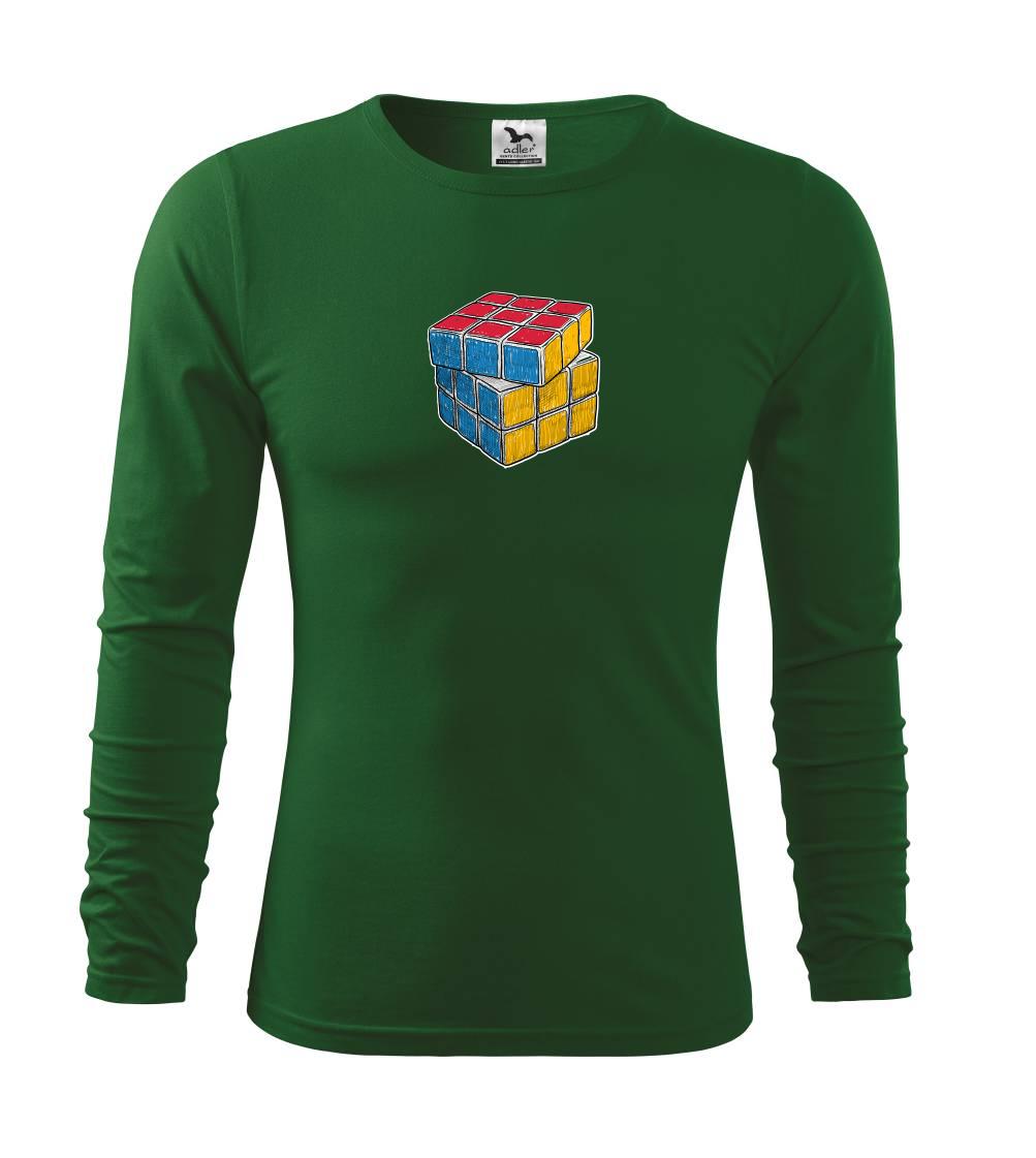 Rubikova kocka kreslená Rubikova kocka kreslená