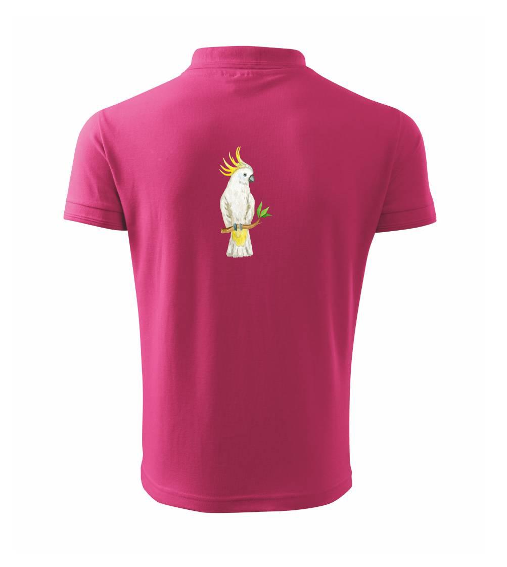 Papagáj Kakadu kreslený Papagáj Kakadu kreslený