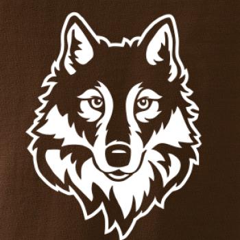 Hlava vlka čiernobiela (Hana-creative)