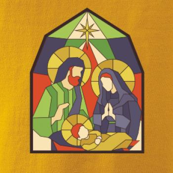 Vitráž - jasličky