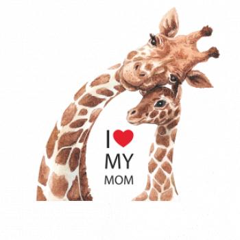 I Love My Mom - žirafa I Love My Mom - žirafa