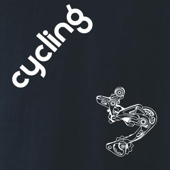 Cycling nápis šikmo