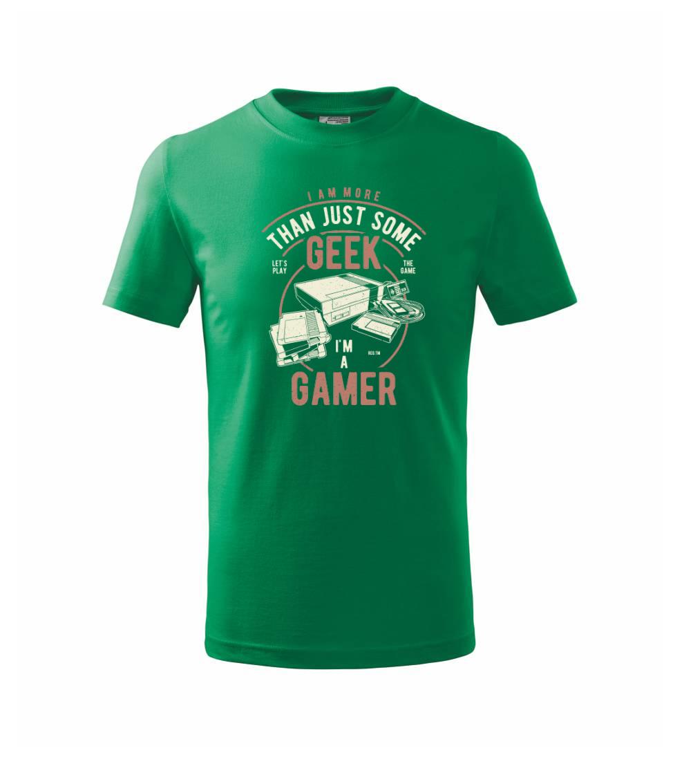 Tričká pre ajťákov - Geek Gamer - Tričko detské bavlnené