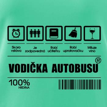 Čiarový kód - Vodič autobusu / Vodička autobusu