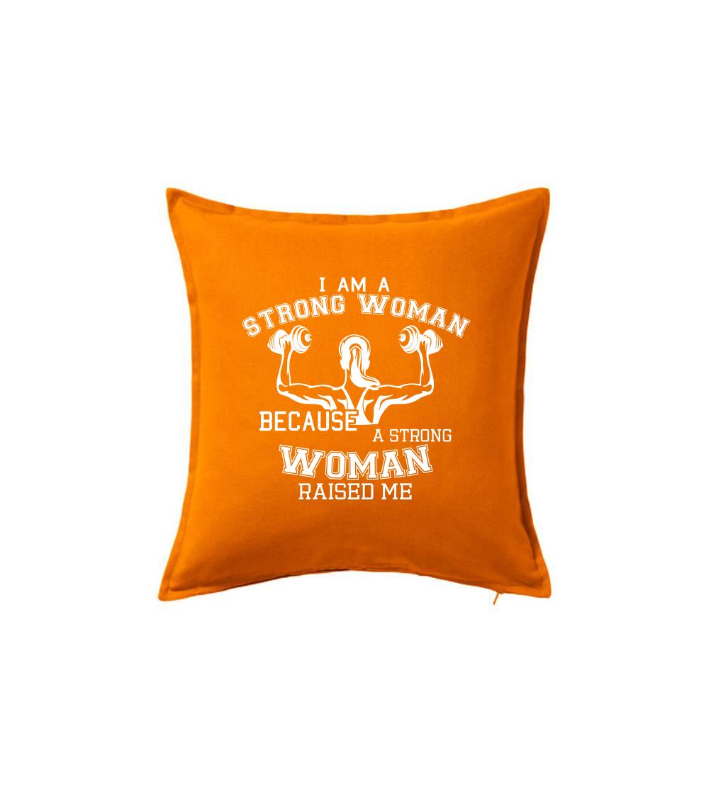 Posilňovani - Strong Woman - Vankúš 50x50